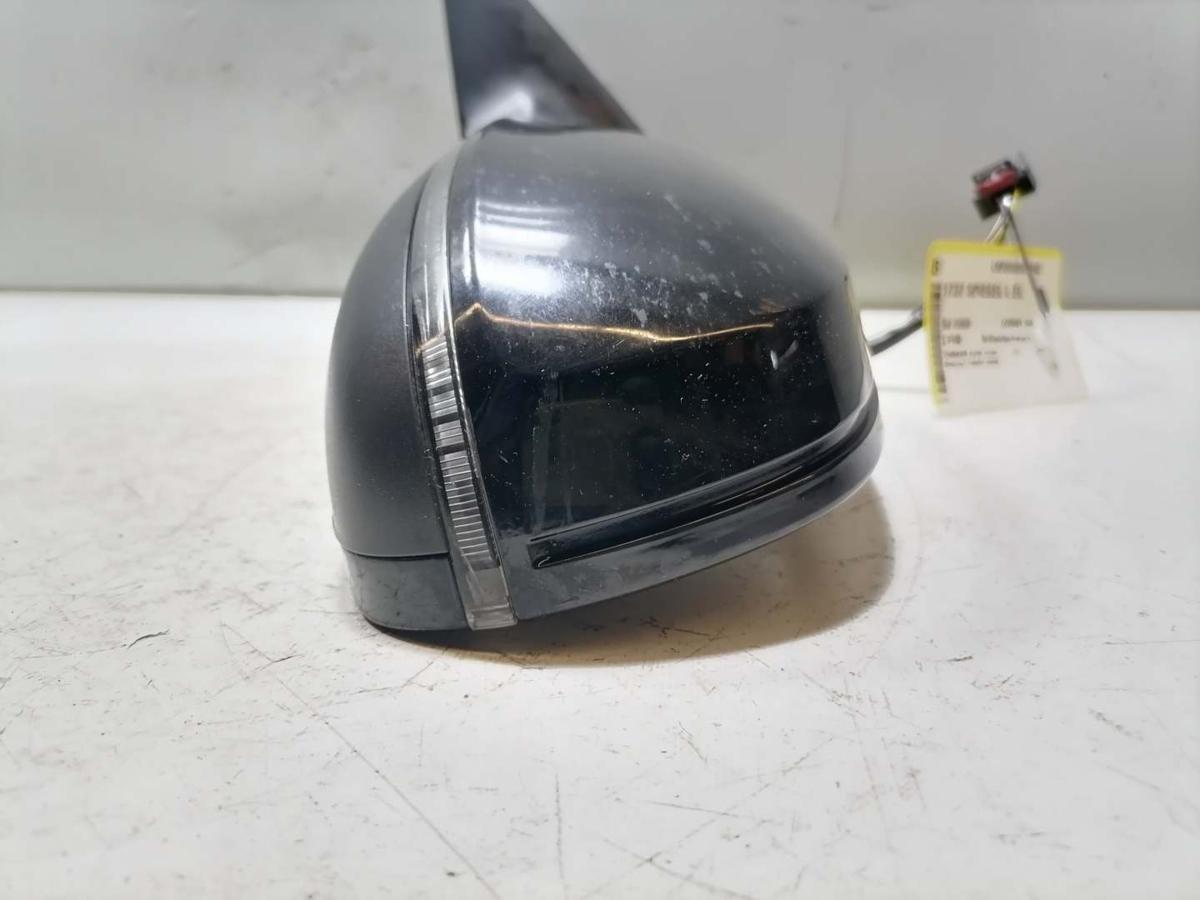 Audi A5 8T original Au&szlig;enspiegel links elektrisch verstellbar beheizt LY9B Brillantschwarz Bj.2009